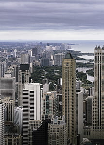 Aerial Photography of High Rise Buildings thumbnail