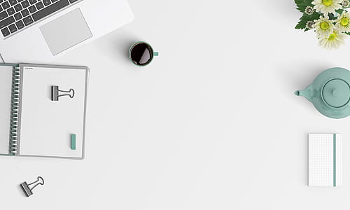 cup, mug, desk, laptop thumbnail