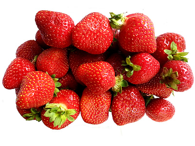 close-up photography of strawberries thumbnail