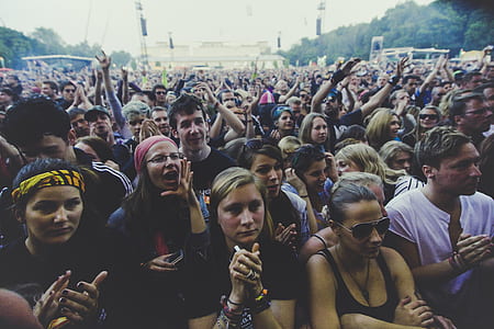 people, crowd, fans, group thumbnail