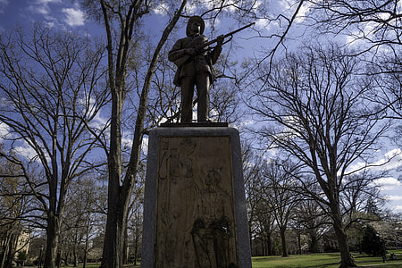 Statue on the Quad at UNC Chapel Hill, North Carolina thumbnail