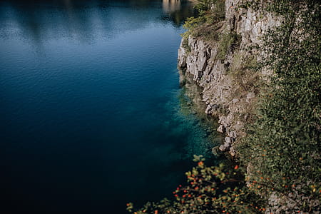 Zakrzówek reservoir, the old limestone quarry flooded with water thumbnail