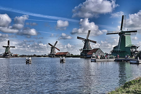 windmill portrait during daytime thumbnail