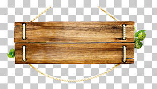 Wood Shutterstock, Wood signs, empty wooden signboard with rope PNG clipart