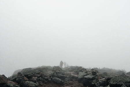 person on foggy mountain thumbnail
