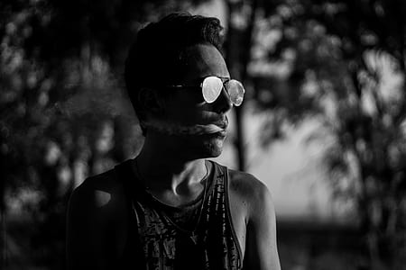 man wearing sunglasses thumbnail