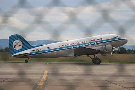 white and blue airliner plane taking off thumbnail