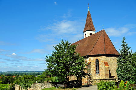 photo of brown and white church thumbnail