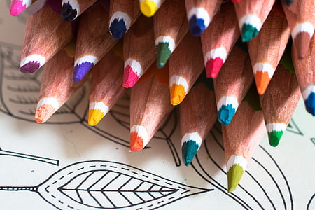 closeup photo of assorted-color pencils thumbnail
