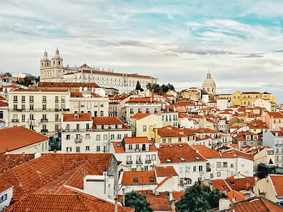 city houses under white cloud thumbnail