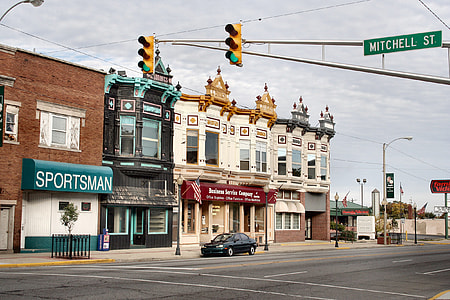 Downtown Kendallville in October 2005, Indiana thumbnail