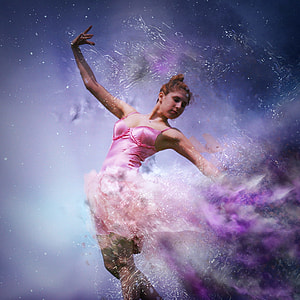 woman in pink dress dancing thumbnail