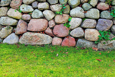 piled rock wall thumbnail