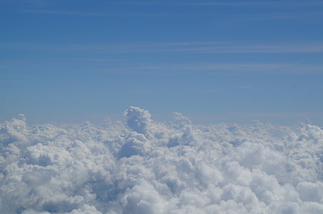 white clouds in daytime thumbnail