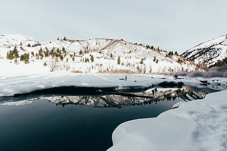 bird's eye view photo of ice field thumbnail