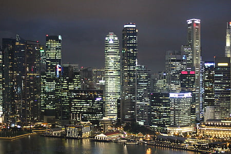landscape photography of high rise buildings thumbnail