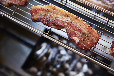 grilled pork on grill thumbnail