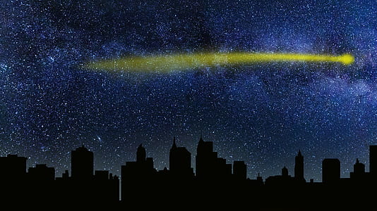 silhouette photo of constellation thumbnail