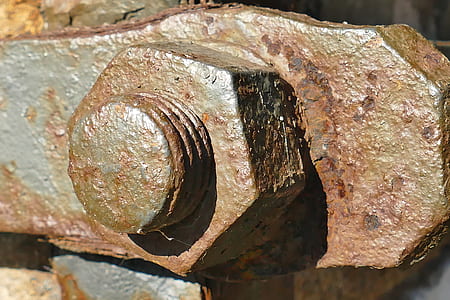 macro, screw, mother, large, old, connection thumbnail