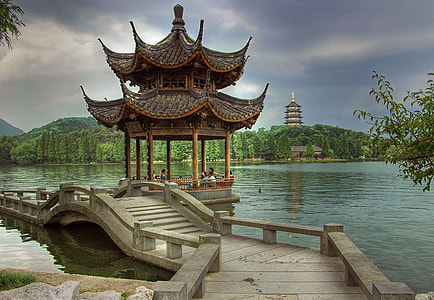 brown wooden gazebo thumbnail