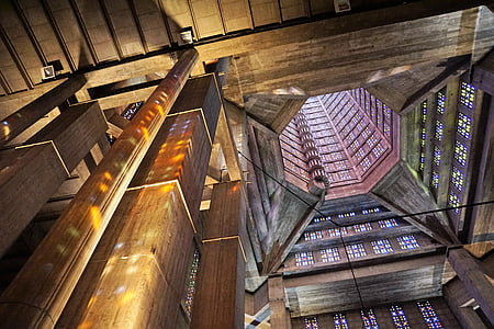 brown wooden building interior thumbnail