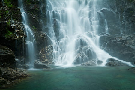 waterfalls during daytime thumbnail