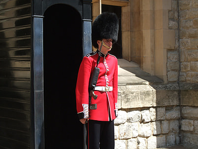 Royal Guard standing on guard post thumbnail
