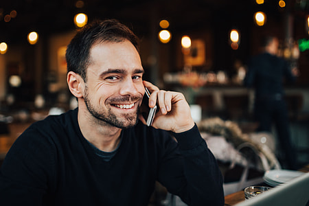 Young Entrepreneur Working from a Modern Cafe thumbnail