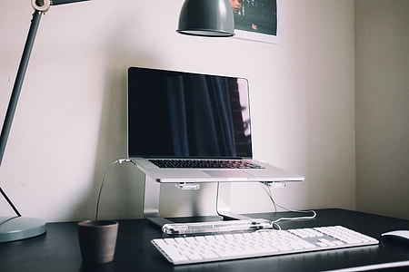 Laptop desktop with cup of coffee thumbnail