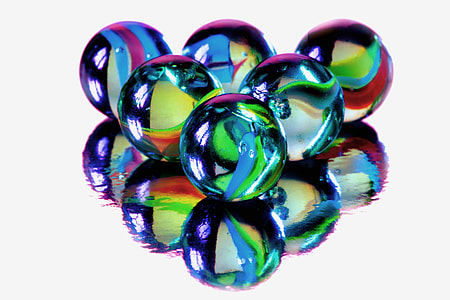 photo of six marble toys thumbnail