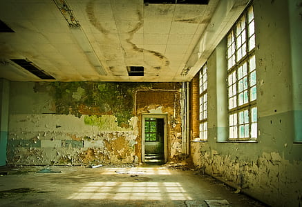 brown and gray concrete wall inside the room thumbnail