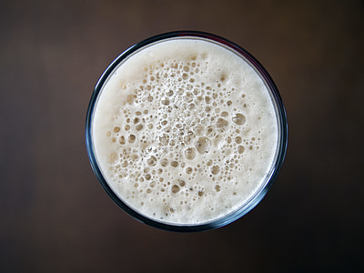 macro photograph of glass of soda thumbnail