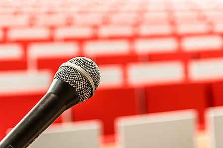 closeup photography of black microphone thumbnail