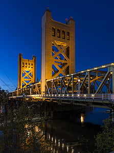 architectural photography of gray bridge thumbnail