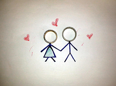 boy and girl stick illustration thumbnail
