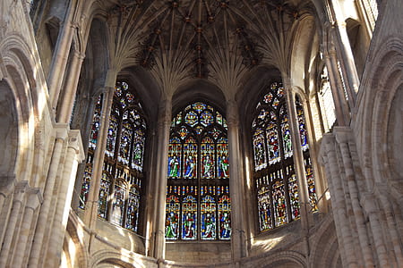 gray gothic church interior thumbnail