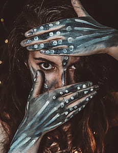 woman covering her face thumbnail