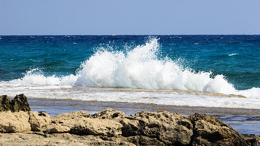 timelapse photography of beach wave taken during daytime thumbnail