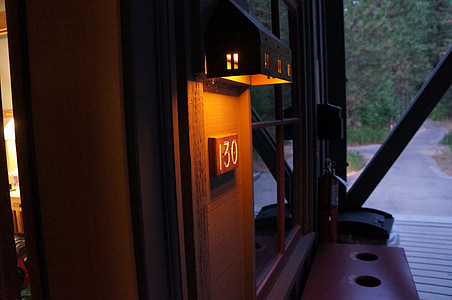 black and gray 130 room number decor thumbnail
