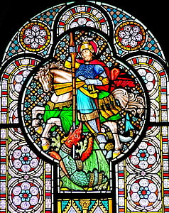 man riding on horse mosaic thumbnail