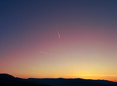 sunset over horizon thumbnail