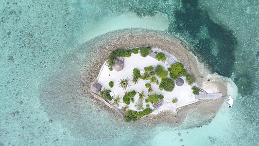high-angle photography of island thumbnail