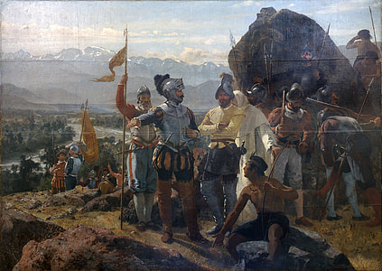 Founding of Santiago, Chile, in 1541 thumbnail