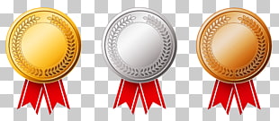 2016 Summer Olympics 2010 Winter Olympics Gold medal Silver medal, Gold Silver and Copper Transparent Rosettes Set, three medal illustrations PNG clipart