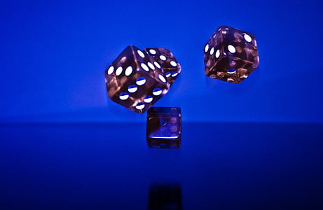 turned-on dice ceiling lamps thumbnail