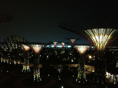 night, illuminated, architecture, urban Scene thumbnail