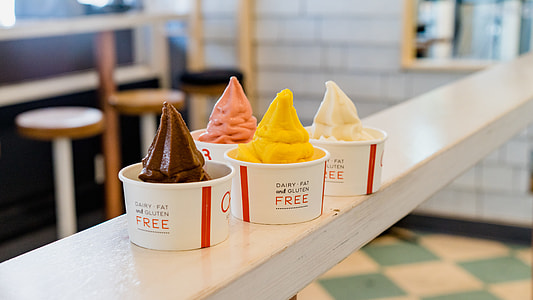 variety of free nitrogen ice creams thumbnail