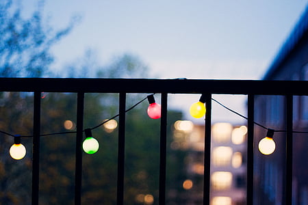 close-up photo of black metal railings thumbnail