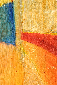 yellow and multicolored abstract painting thumbnail