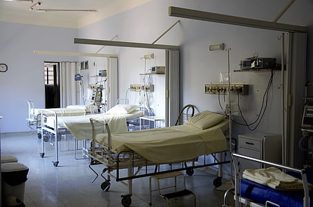 bed, room, floor, hospital thumbnail